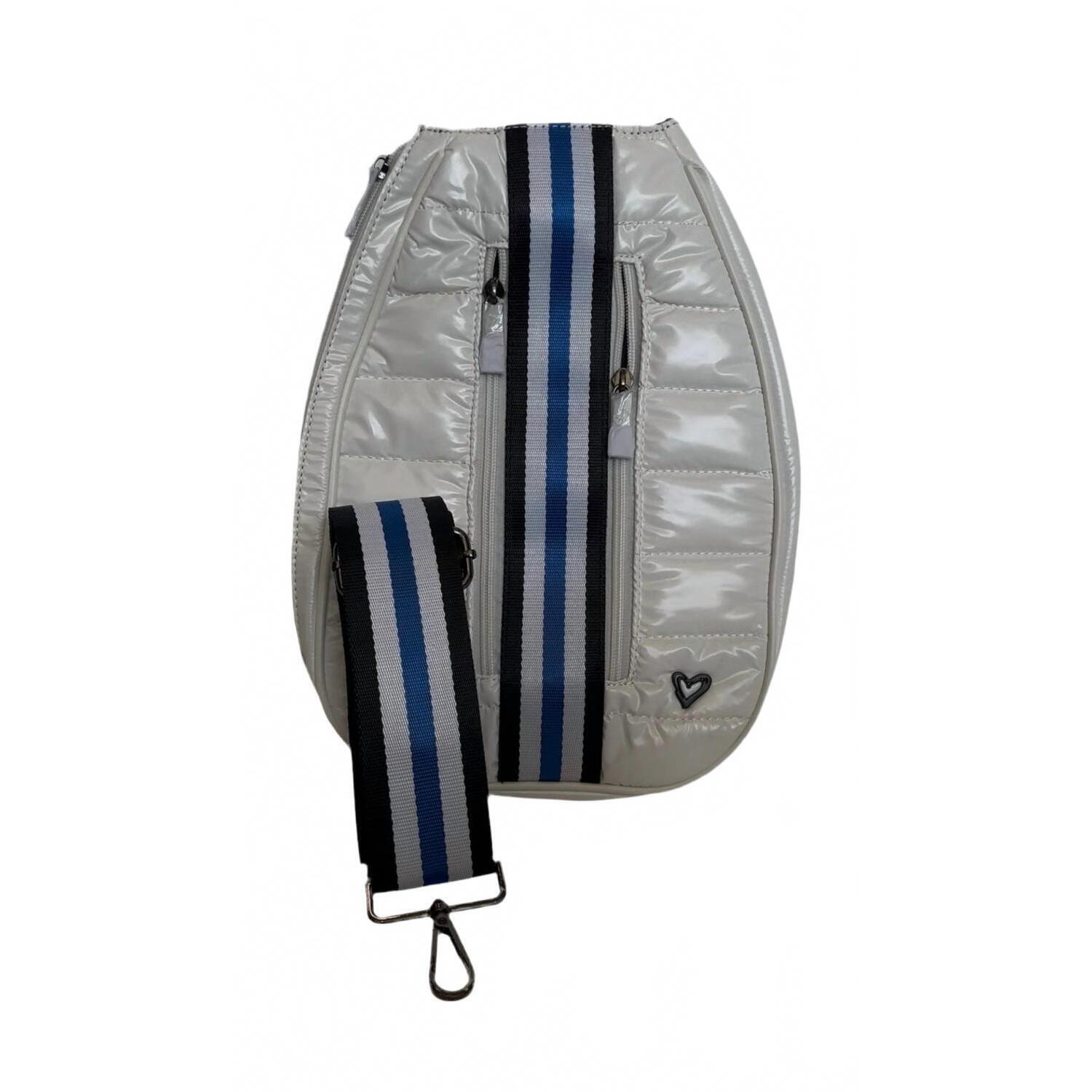 New Prenelove Unisex - Pickleball Sling Bag In White